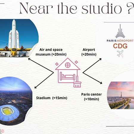 Studio 10Min Paris Centre I Cdg Drancy Exteriér fotografie